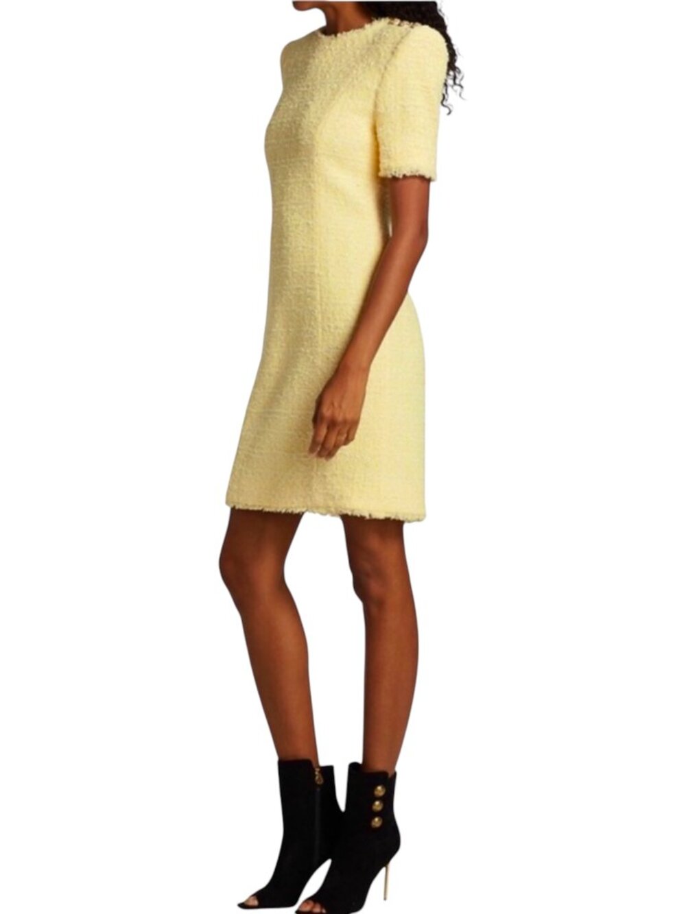 BALMAIN TWEED MINI DRESS SIZE 36 FR, 2 or 4 US NEW - Picture 11 of 15
